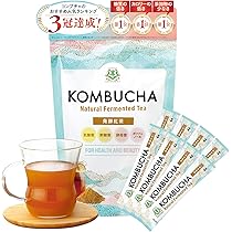 Amazon.co.jp: コンブチャ 仙台勝山館 ストレート味 4g×30本入り
