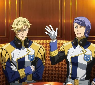 2023 春アニメ - マクギリス,ガエリオ「鉄華団放送局」