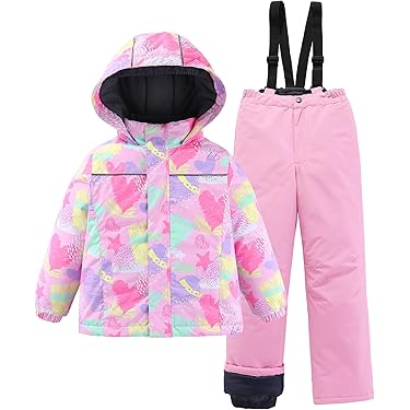 スキーウェア 上下セット キッズ 女の子 スノーウェア 女児 ピンク 120 Amazon.co.jp: [スポイチ] スキーウェア キッズ 上下セット