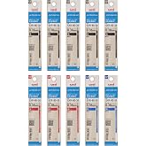 三菱鉛筆 ボールペン替芯 ジェットストリーム 多色多機能 0.38 黒赤青 3色セット10本入 HSXR8038K3C10