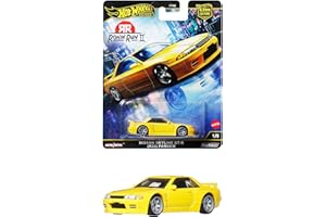 ホットウィール(Hot Wheels) カーカルチャー ローニン・ランⅡ 日産 スカイライン GT-R (R32) パンデム 乗り物おもちゃ ミニカー 3歳から イエロー JBK88