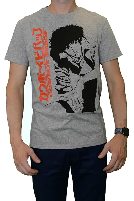 Cowboy Bebop EIN Men's Black Tee Shirt 