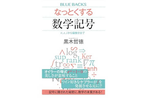なっとくする数学記号　π、ｅ、ｉから偏微分まで (ブルーバックス)