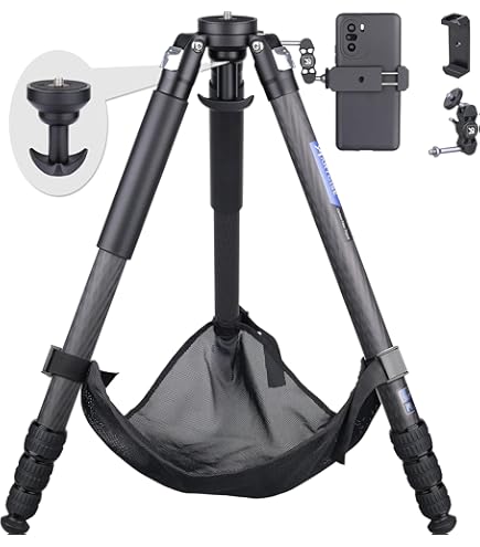 Amazon | ARTCISE 軽量 カーボン ボウル三脚+46mm ボール低重心雲台