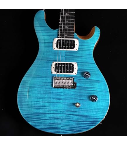 Amazon | PRS SE Custom24-08 Lefty Faded Blue エレキギター ポール