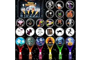 【2026年ハロウィン】指ライト 24個 パーティー景品 子供用 おもちゃ お菓子なし ギフト 仮装 ピニャータ 中身 ブラックライト 光る 小物 大量 ハロウィン柄24種類 知育おもちゃ