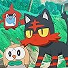 ポケットモンスター - 『ポケットモンスター サン＆ムーン』ロトム図鑑,モクロー,ニャヒート iPad壁紙 106343