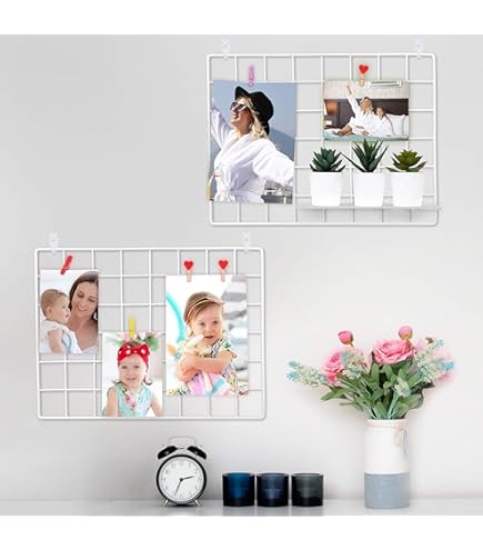 WJSX Grid muur, DIY ijzeren raster van fotomuur, ijzeren raster pin WJSX Grid muur, DIY ijzeren raster van fotomuur, ijzeren raster pin