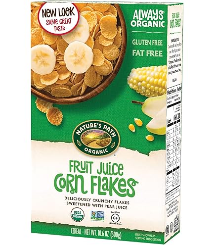 Amazon.co.jp: 日食 Feel&Green やさしいコーンフレーク プレーン 120g