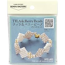 kiccaさん☆ハンドメイド☆ビーズブレス Amazon | MIYUKI メンズブレスキット Part2 メタリック・ラップ