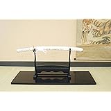 しのびや 模造刀 白金雲 小刀 (刀・鞘・刀拭クロス・模造刀証明書セット)