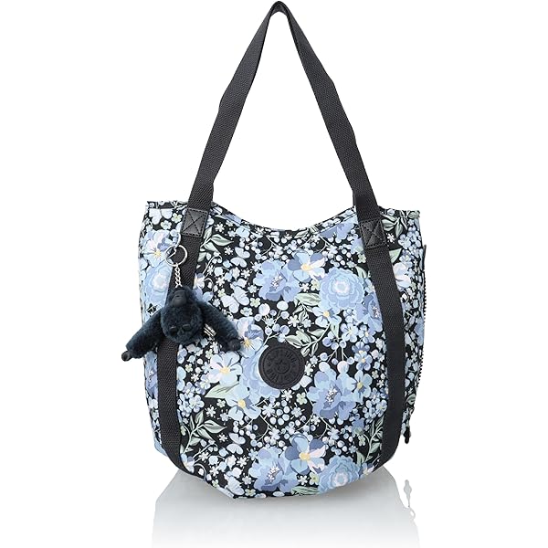 Amazon | BALLOON Blue Flower Prt KI4486U9N 11ℓ | ハンドバッグ