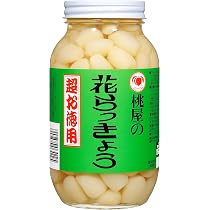 評判の美味　桃屋の花らつきよう　　　ホーロー看板 Amazon.co.jp: 桃屋 花らっきょう 超お徳用 580g【ラッキョウ 小粒