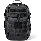 5.11 Tactical Backpack – Rush 12 2.0 – Military Molle Pack, CCW and Laptop Compartment, 24 Liter, Small, Style
