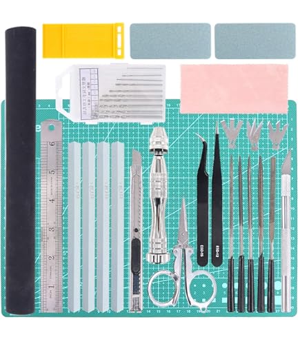 16-Piece Gundam Model Tool Kit - Complete Hobby Building Set For Model Assembly & Craft Projects