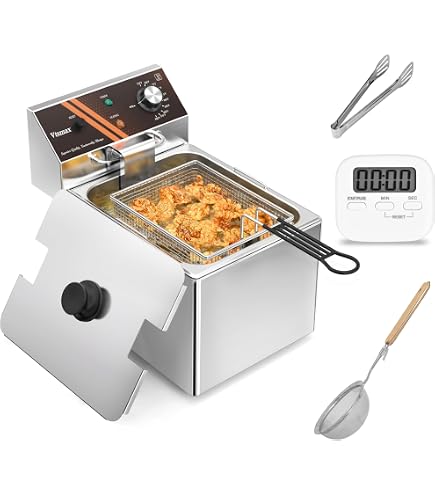 Amazon.co.jp: 電気式ミニミニフライヤー(バスケットタイプ)MMF-82B