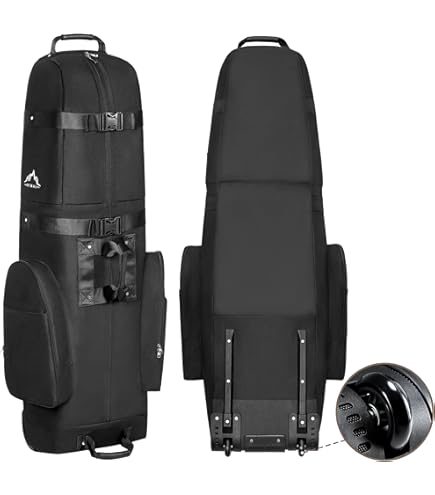 Amazon | Partage ゴルフトラベルバッグ ホイール付き ゴルフトラベル