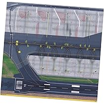 1/200用空港エプロン 1/400および1/500ランウェイセクション用の空港シート/エプロン