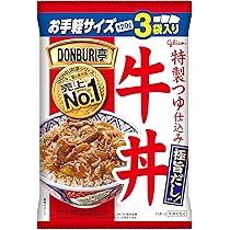 Amazon.co.jp: 江崎グリコ DONBURI亭 親子丼 3食パック 180g×3袋