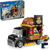 レゴ(LEGO) シティ バーガートラック おもちゃ 玩具 プレゼント ブロック 男の子 女の子 子供 4歳 5歳 6歳 7歳 はたらくくるま 働く車 ごっこ遊び 車 ミニカー 60404