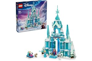 レゴ(LEGO) ディズニープリンセス エルサのアイスパレス 43244 おもちゃ 女の子 男の子 | 玩具 誕生日 プレゼント ブロック 知育 6歳 7歳 8歳 9歳 ごっこ遊び おままごと ディズニー グッズ お人形 フィギュア 子供 630ピー