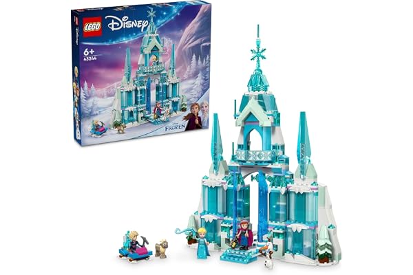 レゴ(LEGO) ディズニープリンセス エルサのアイスパレス 43244 おもちゃ 女の子 男の子 | 玩具 誕生日 プレゼント ブロック 知育 6歳 7歳 8歳 9歳 ごっこ遊び おままごと ディズニー グッズ お人形 フィギュア 子供 630ピース