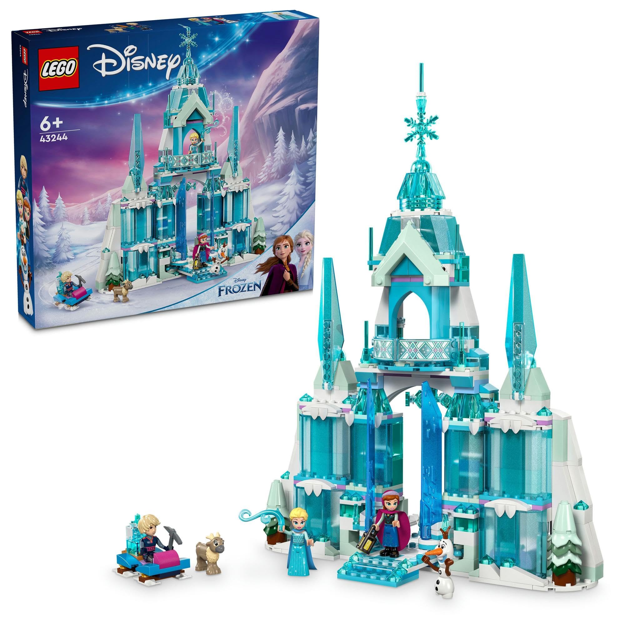 レゴ(LEGO) ディズニープリンセス エルサのアイスパレス 43244 おもちゃ 女の子 男の子 | 玩具 誕生日 プレゼント ブロック 知育 6歳 7歳 8歳 9歳 ごっこ遊び おままごと ディズニー グッズ お人形 フィギュア 子供 630ピー