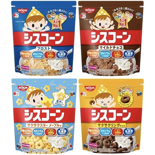 Amazon.co.jp: 日清シスコ シスコーンBIG サクサクリングチョコ 165g