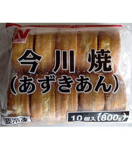 Amazon | ニチレイ FQ たいやき 800g×8P（ P10個 ）冷凍 業務用