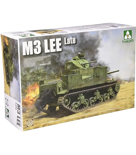 Amazon | TAKOM 1/35 アメリカ軍 M3リー 中戦車 前期型 プラモデル