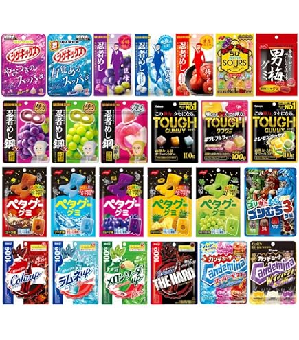 Amazon | ハードグミ12種アソート 噛みごたえMAX 大容量バラエティ