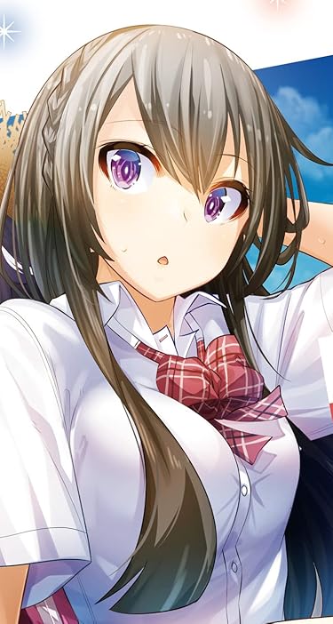 転校先の清楚可憐な美少女が、昔男子と思って一緒に遊んだ幼馴染だった件  iPhone/Androidスマホ壁紙(744×1392)-1 - 二階堂春希（にかいどう はるき）