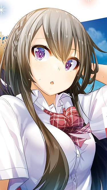 転校先の清楚可憐な美少女が、昔男子と思って一緒に遊んだ幼馴染だった件  iPhone/Androidスマホ壁紙(750×1334)-1 - 二階堂春希（にかいどう はるき）