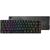 ASUS ROG Falchion NX 65% Wireless RGB Gaming Mechanical Keyboard | ROG NX Red Linear Switches, PBT Doubleshot Keycaps, Wired
