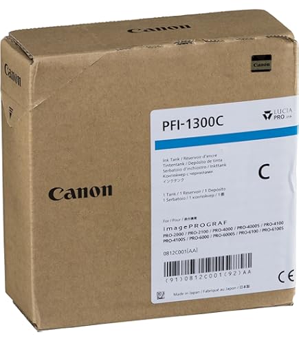 Amazon.co.jp: canon キヤノン 大判プリンタ インクタンク PFI-1300 PM