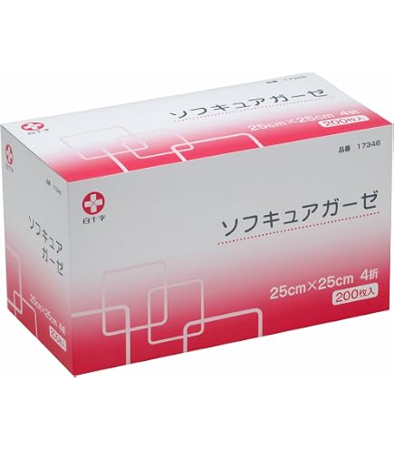 Amazon | OO Osaki(オオサキ) ホスピタルガーゼ 4ツ折 300枚入 一般