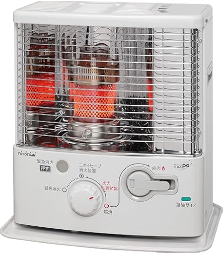 ☆美品 トヨトミ RS-H290 W 石油ストーブ 木造8畳 コンクリート10畳 Amazon | RS-H290-W トヨトミ 石油ストーブ (コンクリート10畳/木造8畳