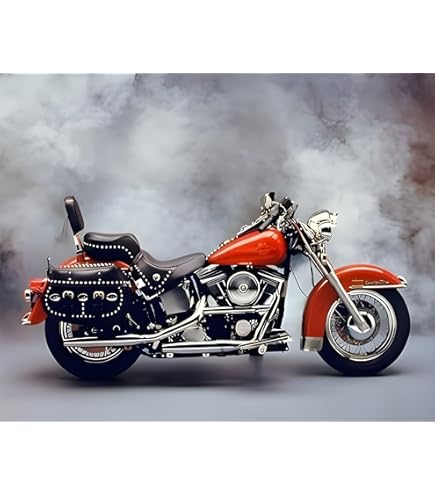 Amazon.co.jp: 1967 White Shovelhead Harley Davidson Vintage