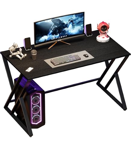 Amazon | pcデスク ゲーミングデスク 幅120cm パソコンデスク ワーク