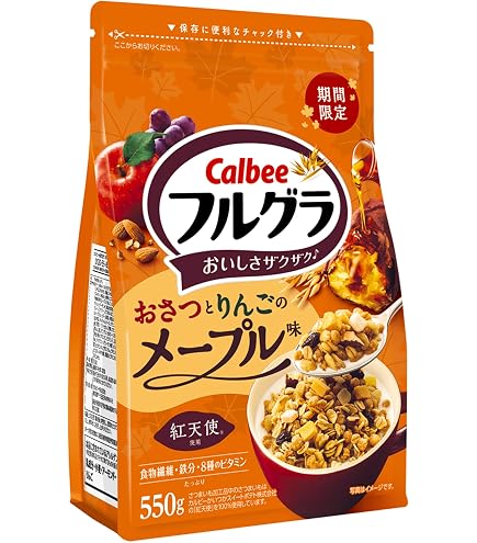 Amazon.co.jp: [フルグラ] カルビー フルグラ抹茶あずき味 550g×6袋