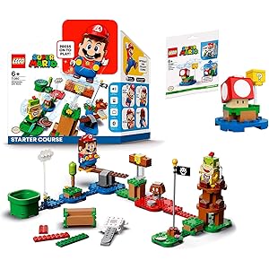 【メーカー特典】 レゴ(LEGO) スーパーマリオ レゴ(R)マリオ と ぼうけんのはじまり 〜 スターターセット 71…