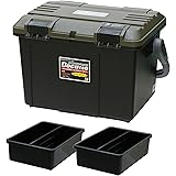 リングスター(RING STAR) 収納ケース ドカット D-5000KA 中皿2個入り 限定カラー カーキ/ブラック