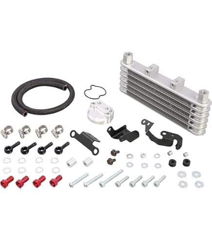 Amazon | MORIN RACING ホンダ5速グロム125用オイルクーラーキット/Oil