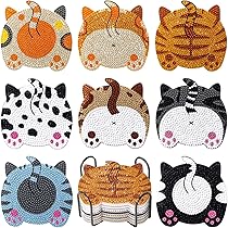 Amazon.co.jp: ダイヤモンドアート コースター キット ビーズアート