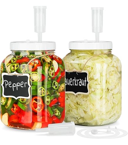 Amazon.co.jp: JILLMO 発酵キット 広口メイソンジャー用 – エア