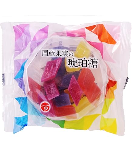 Amazon.co.jp: 津山屋製菓 きらら琥珀糖 国産果実の琥珀糖 アソート 各