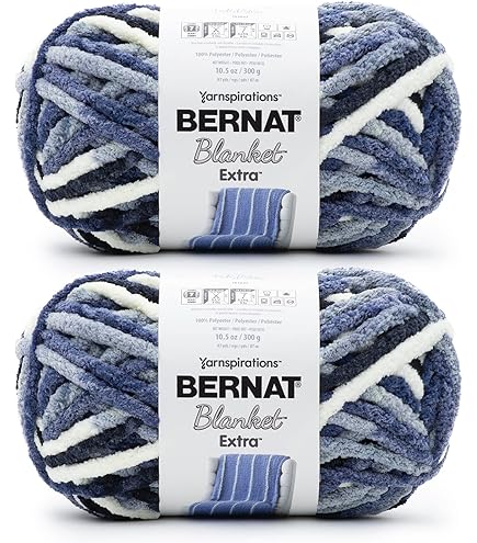 Bernat ブランケット 極厚糸、花びら Bernat クリムゾン糸ブランケット エクストラ Bernat Blanket Extra Thick Yarn (600g/21.2oz) |  Yarnspirations