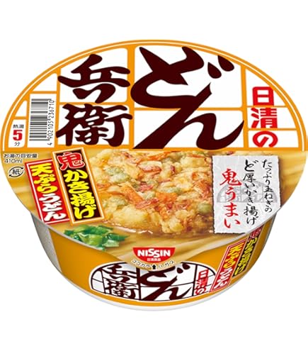 Amazon.co.jp: どん兵衛 特盛かき揚げ天ぷらうどん [たっぷり玉ねぎ