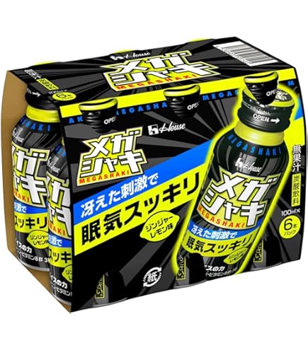 メガシャキ(100本) Amazon.co.jp: ハウスウェルネス メガシャキ 100mlボトル缶×30本