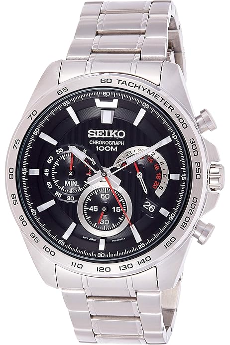 Seiko Men's Chronograph Quartz Watch with Stainless Steel Strap SKS605P1 :  Amazon.com.au: Clothing, Shoes \u0026 Accessories
